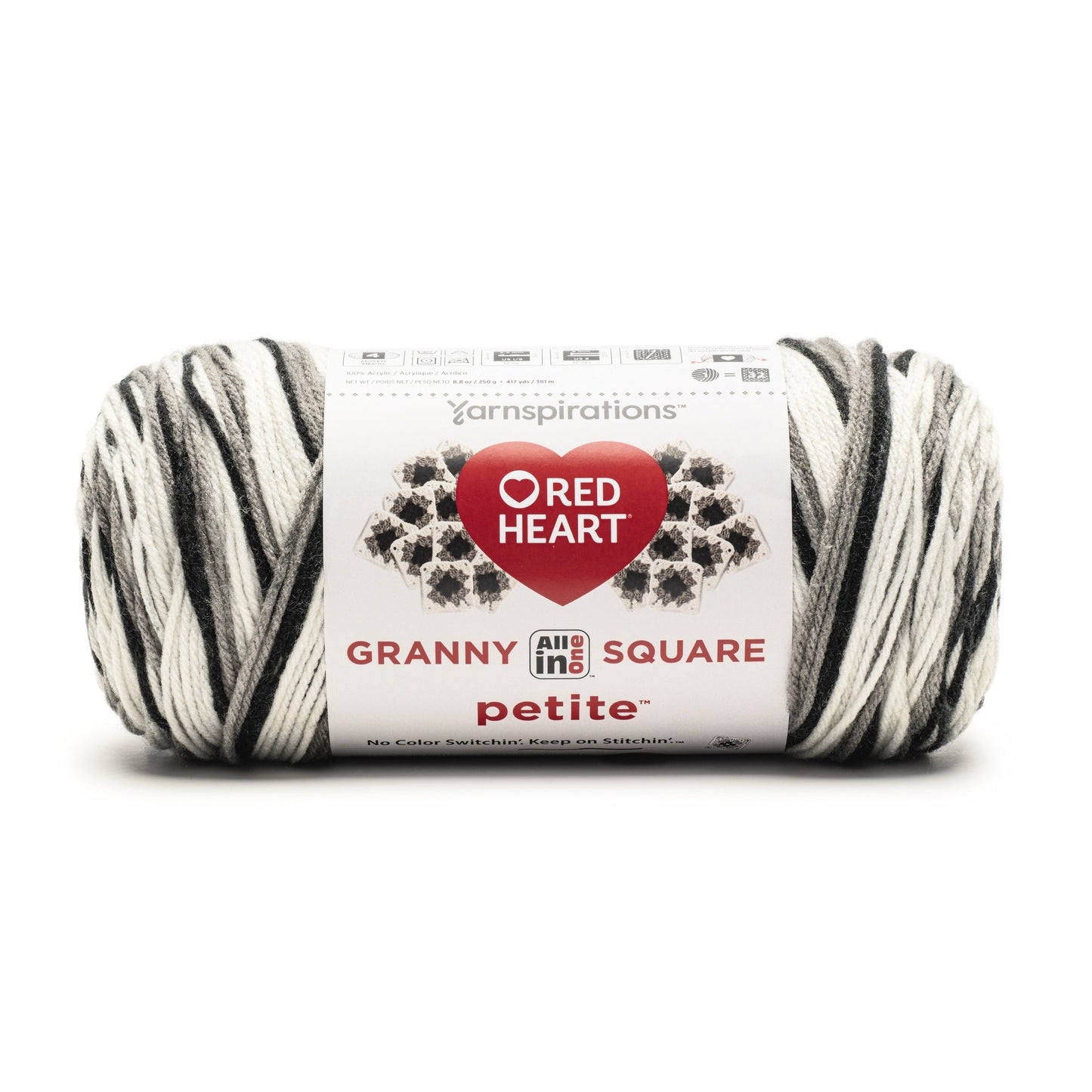 Red Heart All In One Granny Square Petite Yarn (250g/8.8oz)