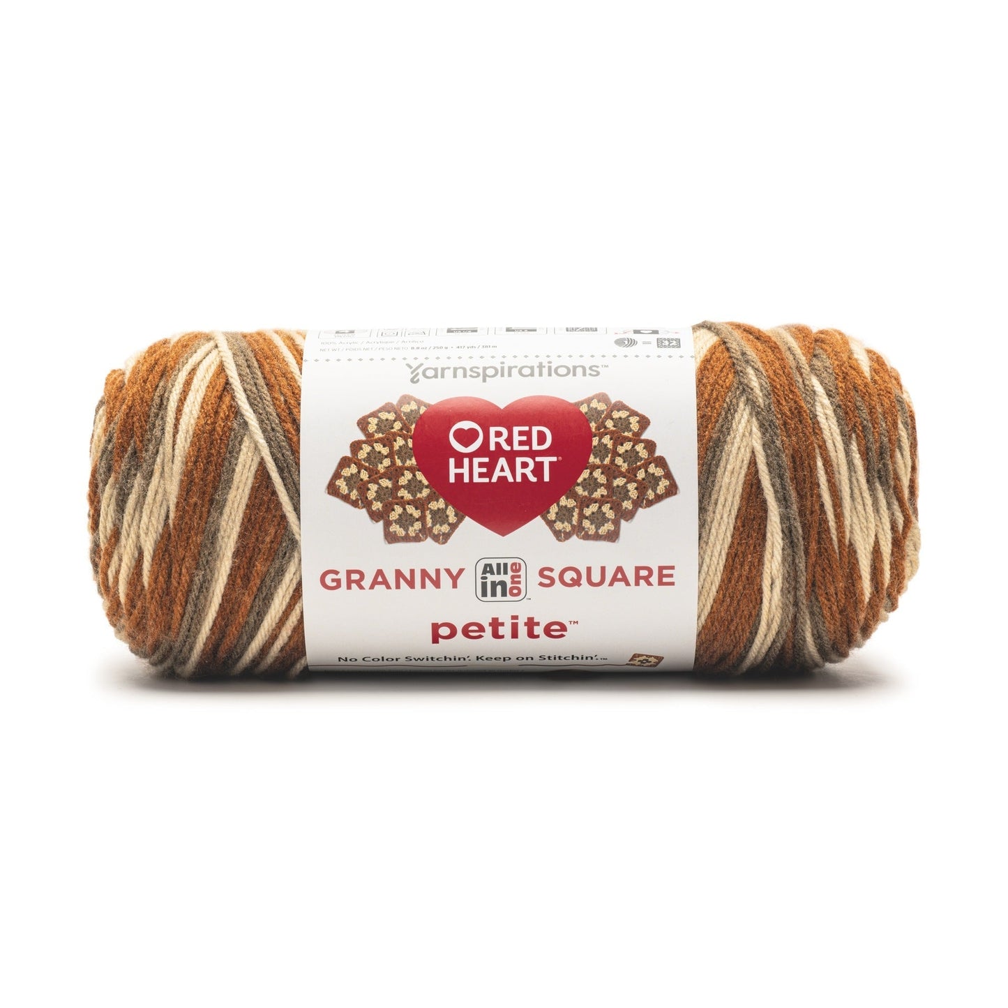 Red Heart All In One Granny Square Petite Yarn (250g/8.8oz)