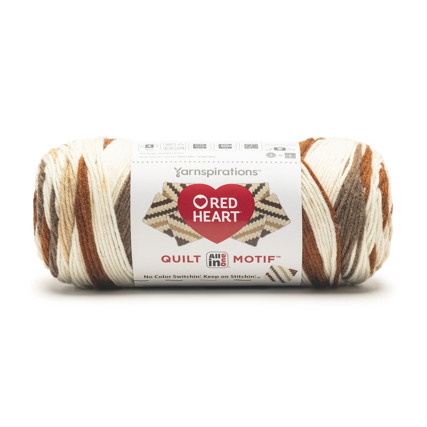 Red Heart All In One Quilt Motif Yarn (250g/8.8oz)