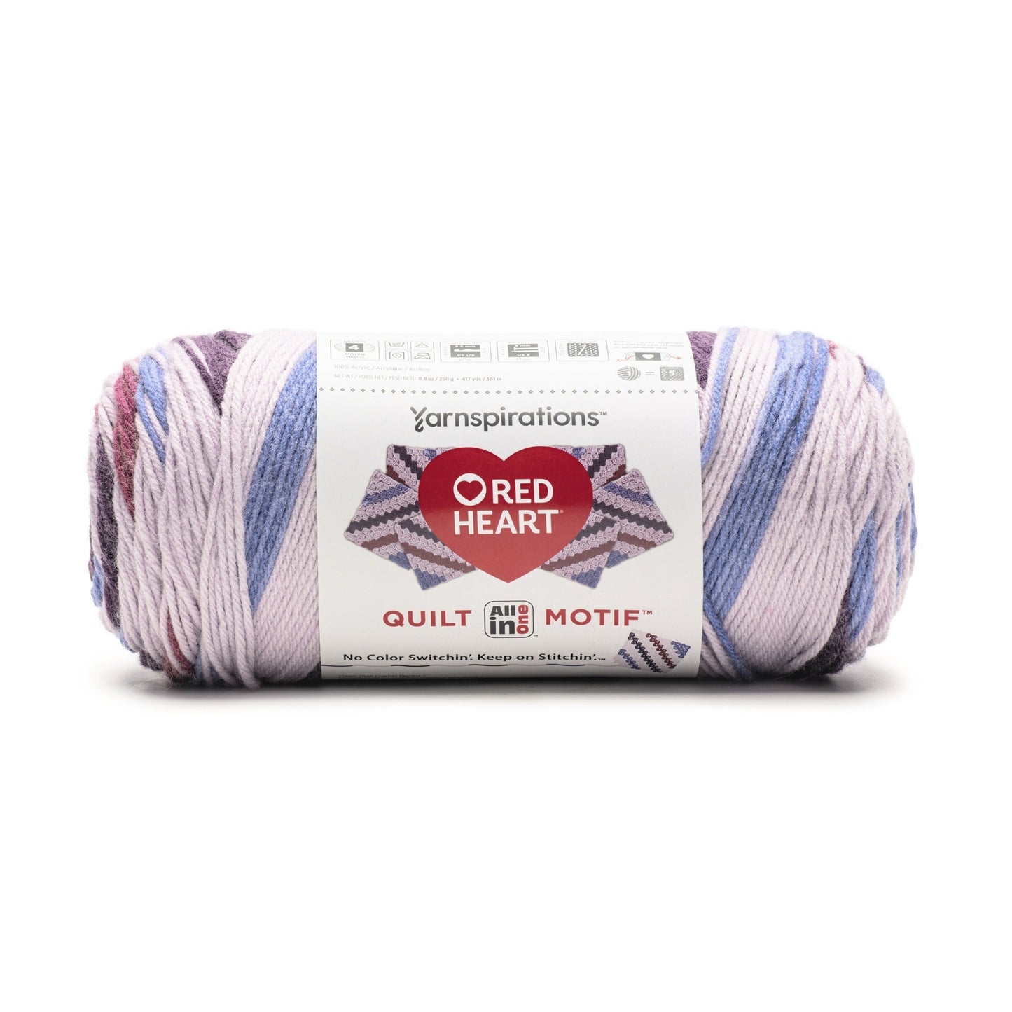Red Heart All In One Quilt Motif Yarn (250g/8.8oz)
