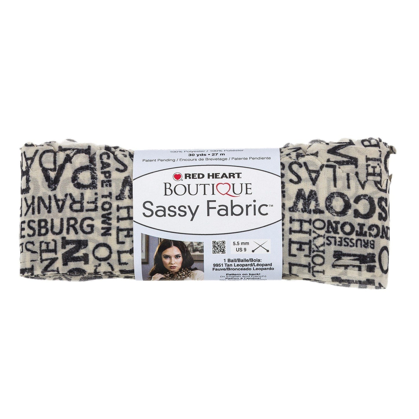 Red Heart Boutique Sassy Fabric Yarn - Clearance shades