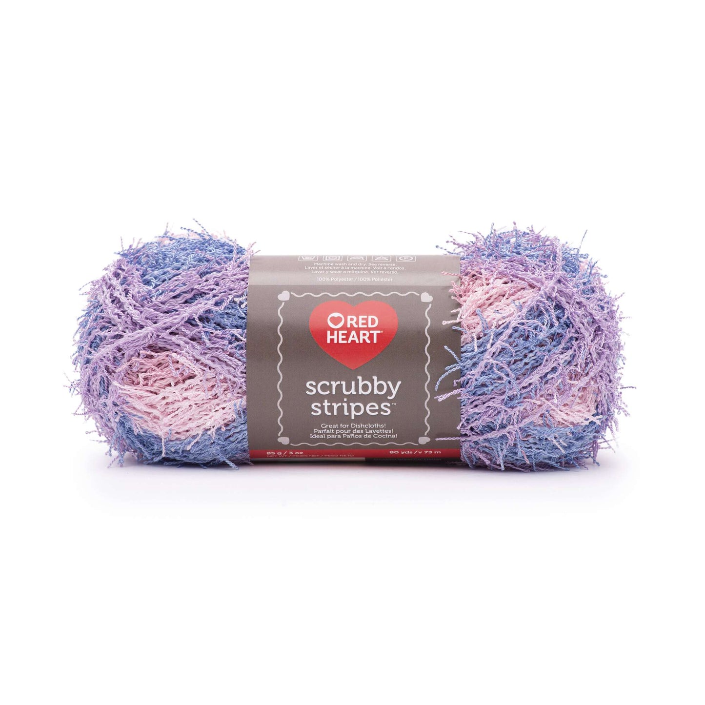Red Heart Scrubby Stripes Yarn - Clearance shades