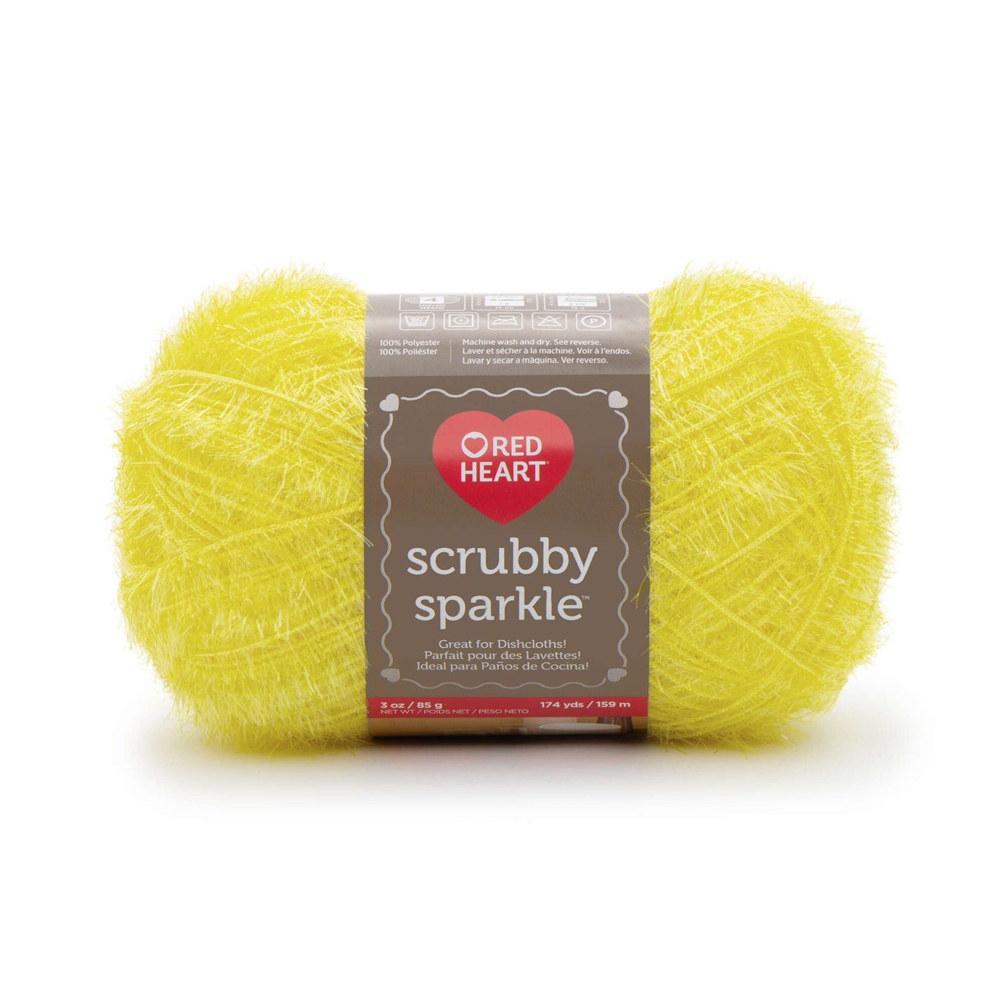 Red Heart Scrubby Sparkle Yarn