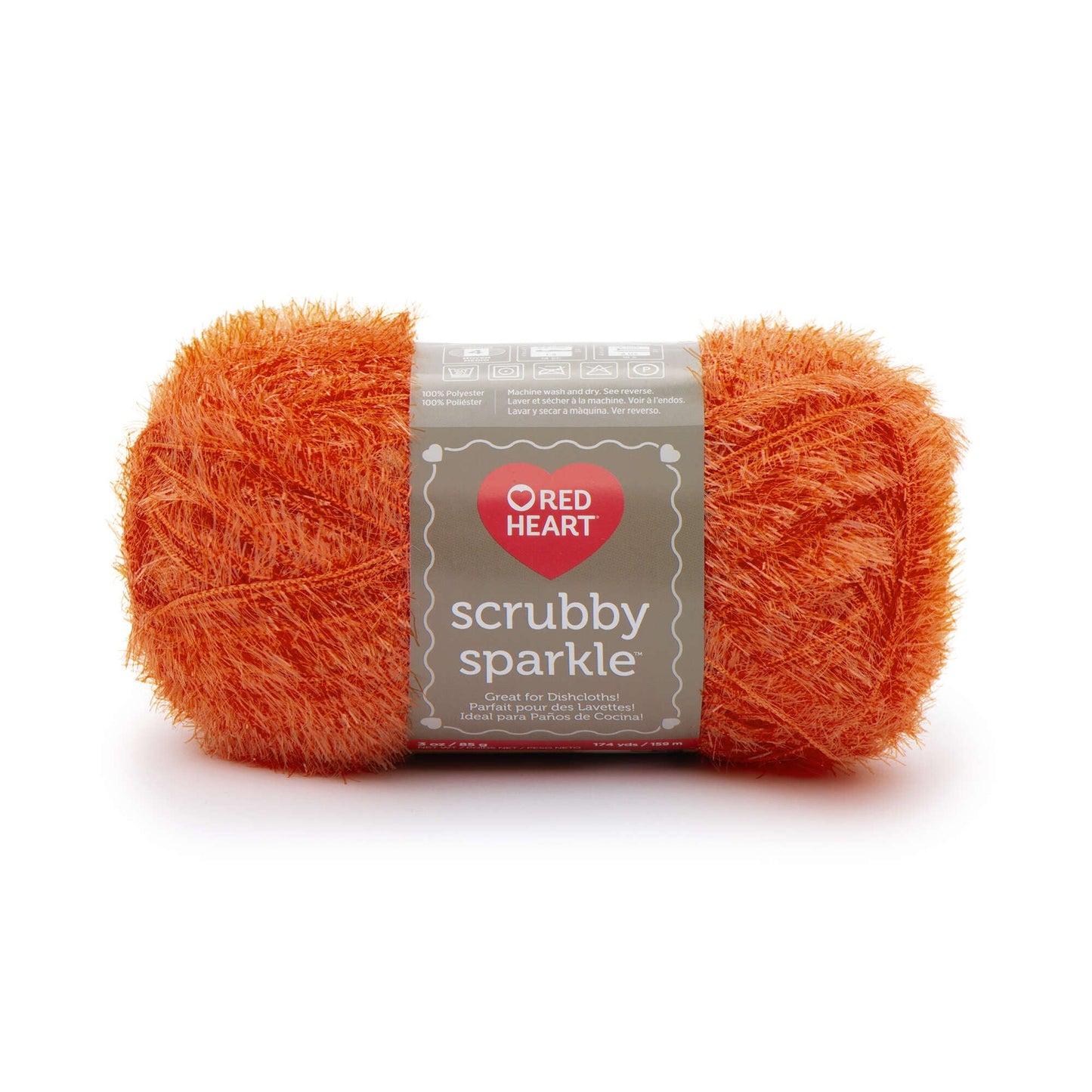 Red Heart Scrubby Sparkle Yarn
