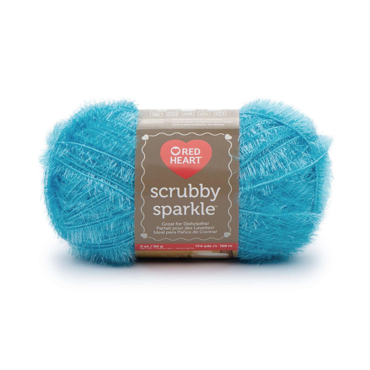 Red Heart Scrubby Sparkle Yarn