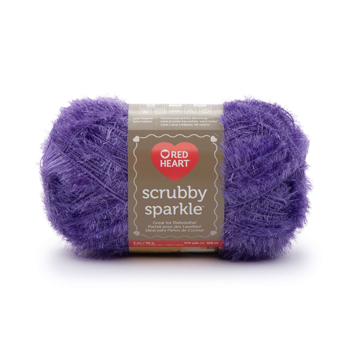 Red Heart Scrubby Sparkle Yarn