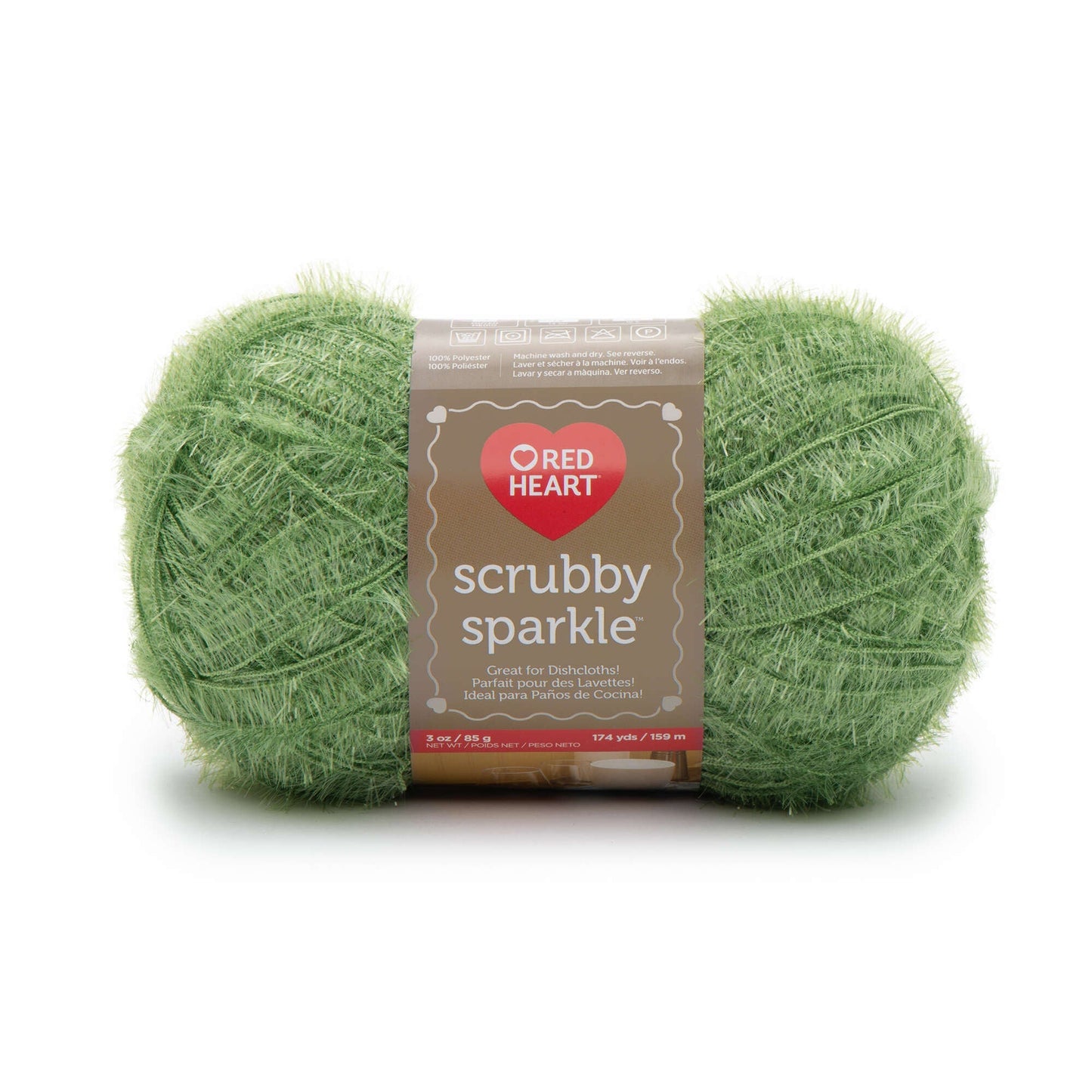 Red Heart Scrubby Sparkle Yarn