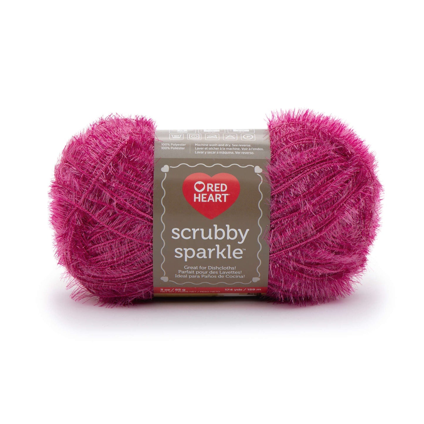 Red Heart Scrubby Sparkle Yarn