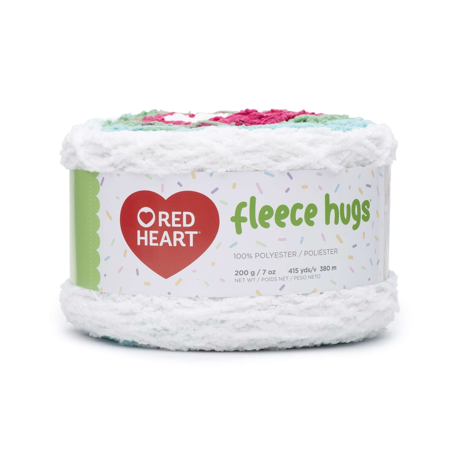 Red Heart Fleece Hugs Yarn - Clearance shades