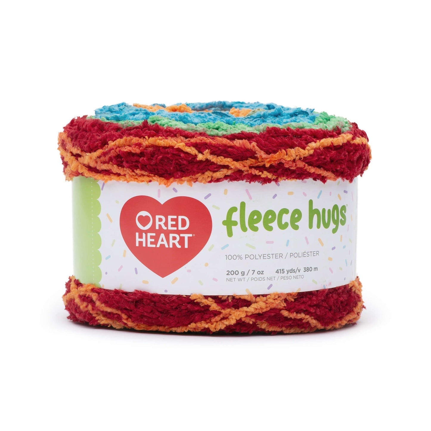 Red Heart Fleece Hugs Yarn - Clearance shades