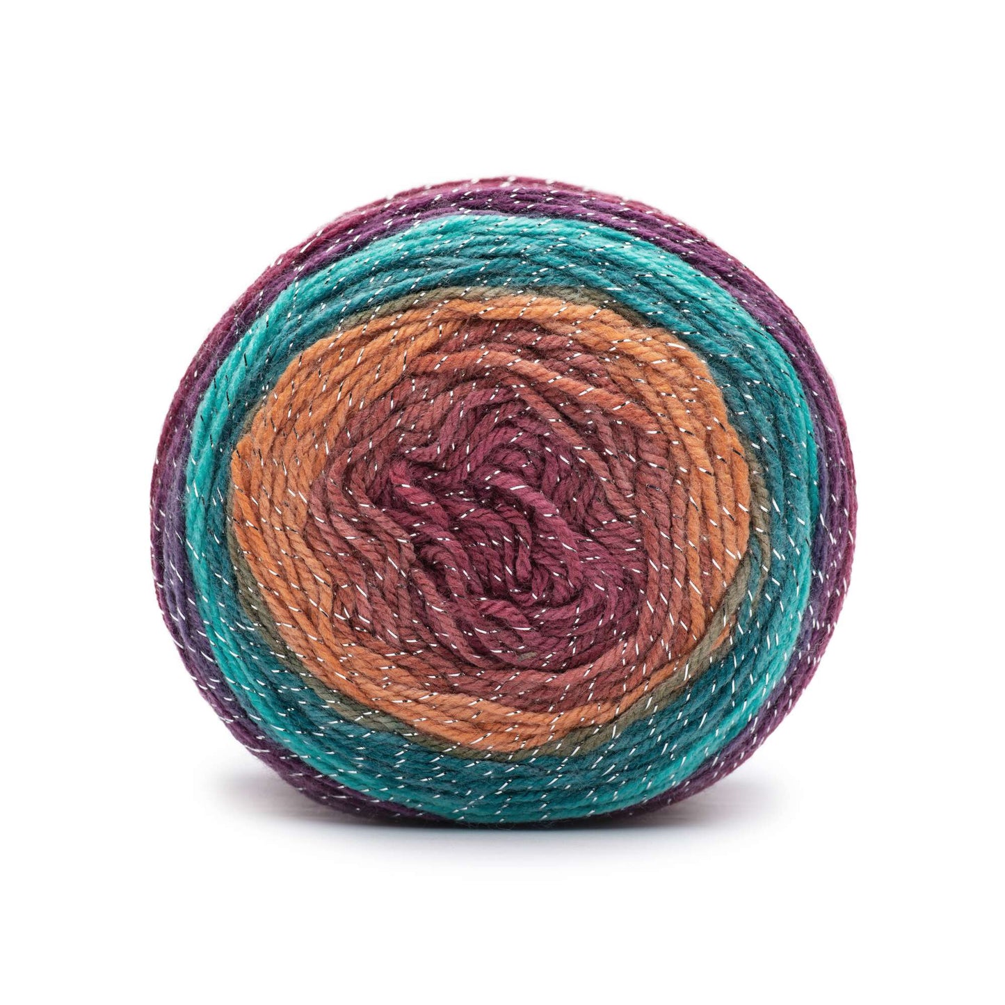 Red Heart Roll With It Sparkle Yarn