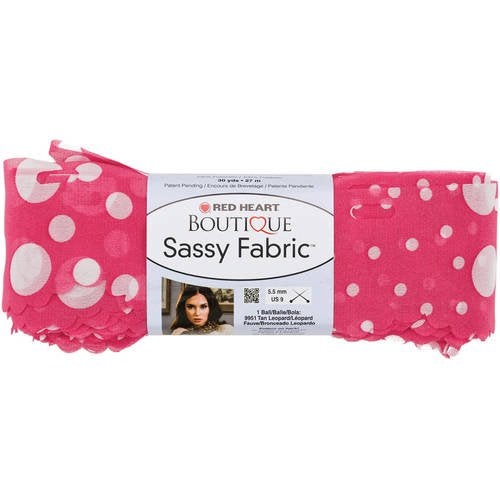 Red Heart Boutique Sassy Fabric Yarn - Clearance shades