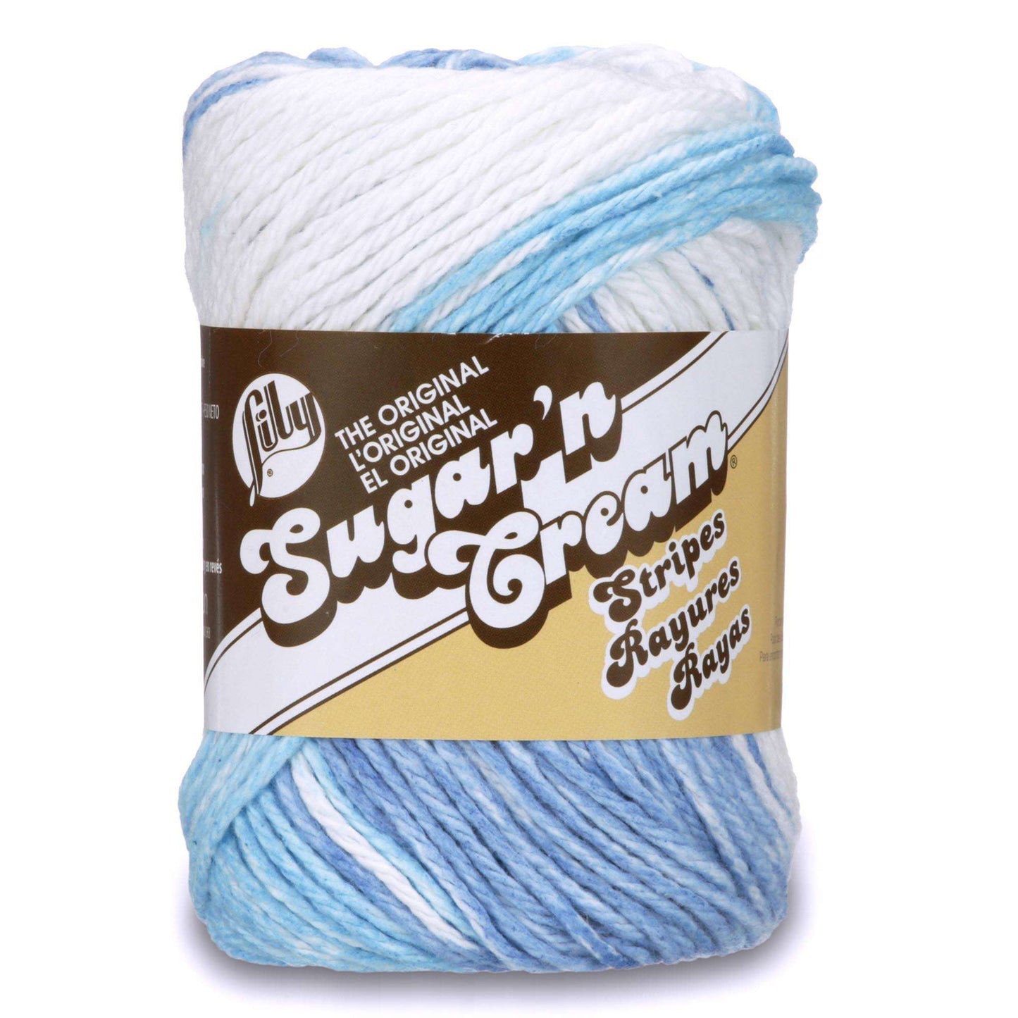 Lily Sugar'n Cream Stripes Yarn
