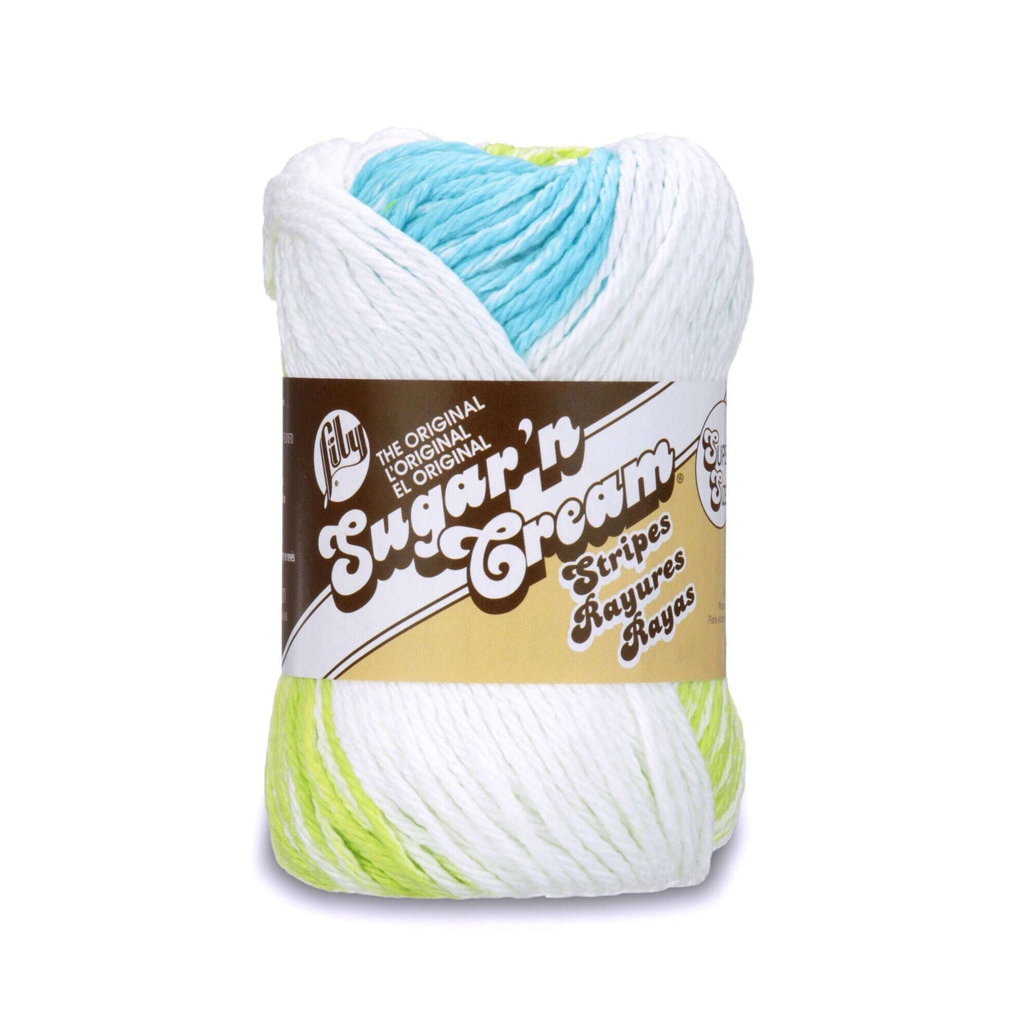 Lily Sugar'n Cream Super Size Stripes Yarn - Clearance Shades