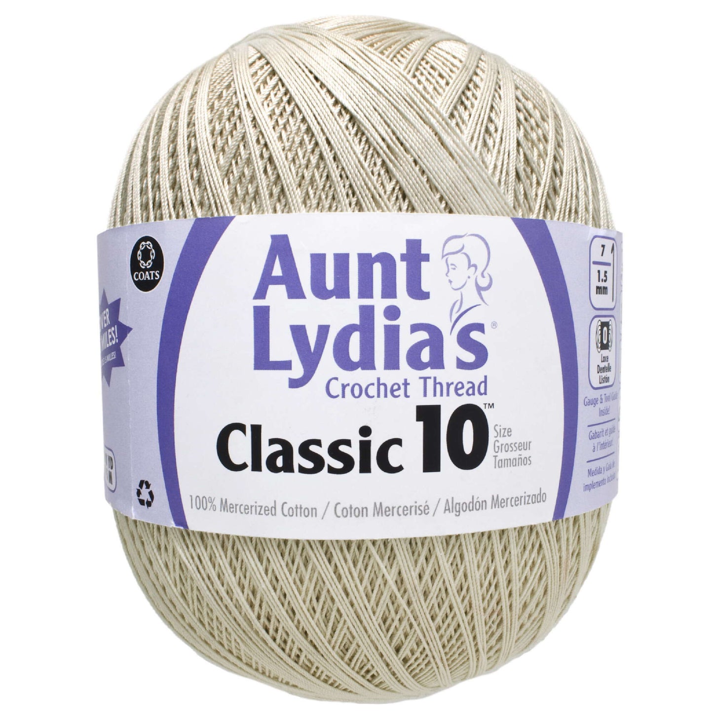 Aunt Lydia's Classic Crochet Thread (Jumbo) Size 10