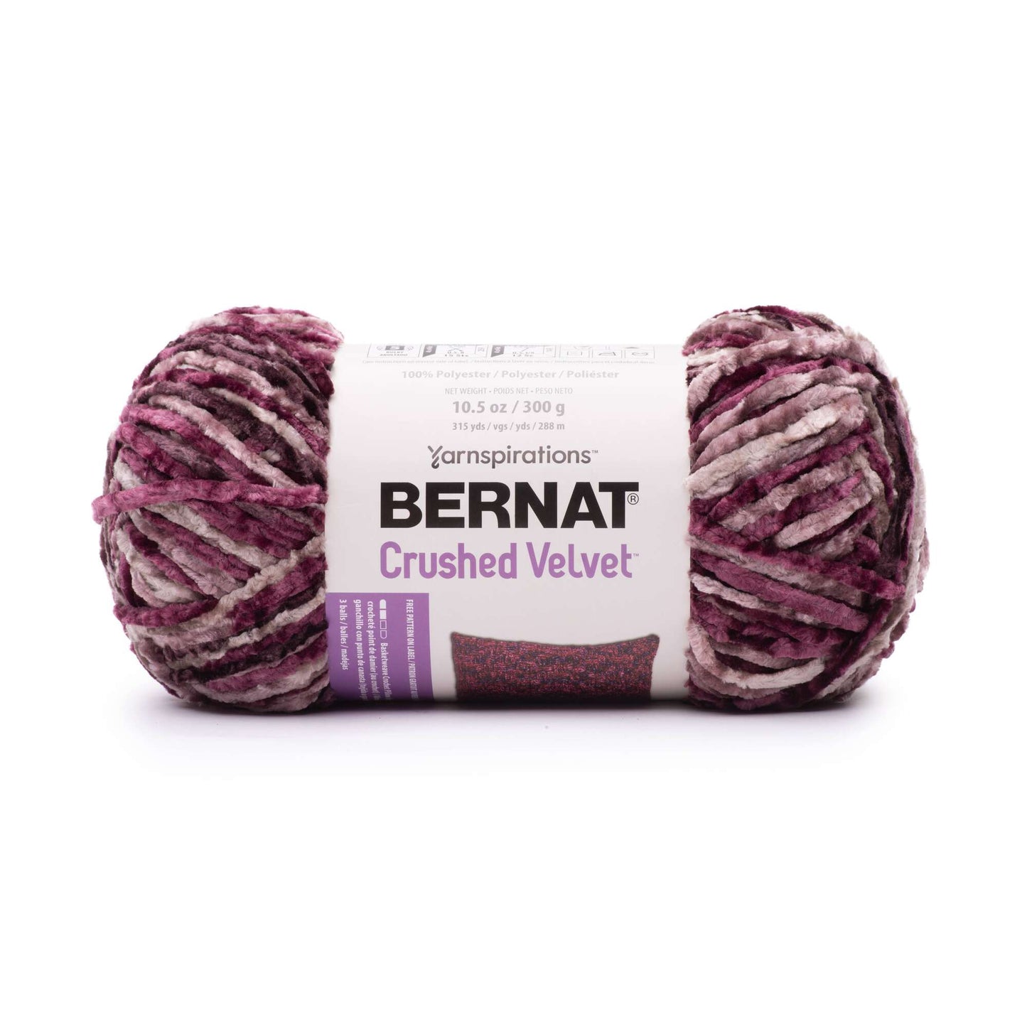 Bernat Crushed Velvet Yarn - Clearance Shades