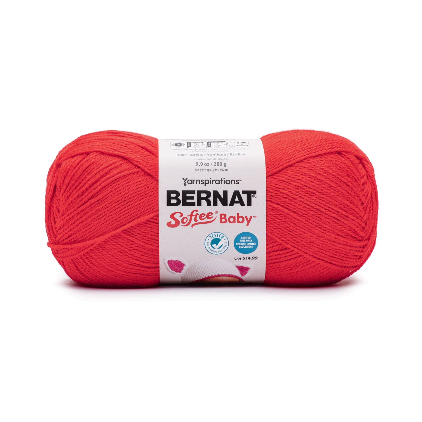 Bernat Softee Baby Yarn (280g/9.9oz) - Clearance Shades