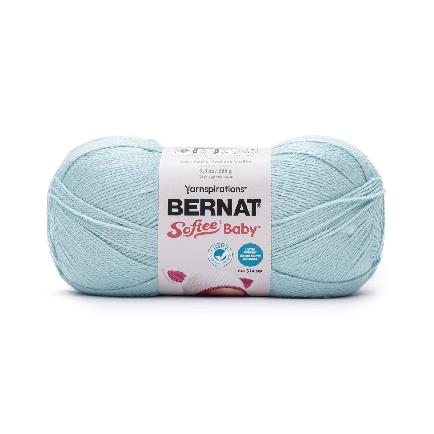 Bernat Softee Baby Yarn (280g/9.9oz) - Clearance Shades