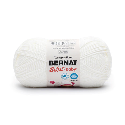 Bernat Softee Baby Yarn (280g/9.9oz) - Clearance Shades