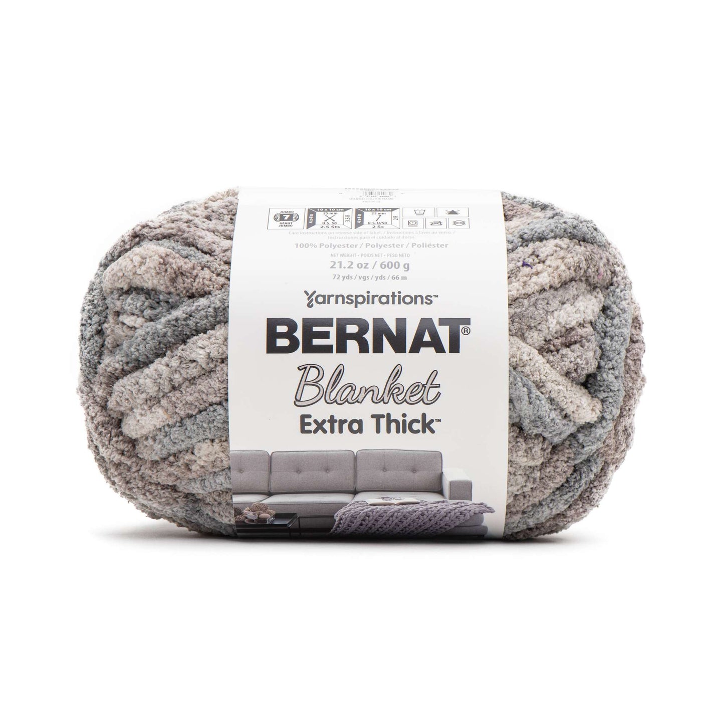 Bernat Blanket Extra Thick Yarn (600g/21.2oz)