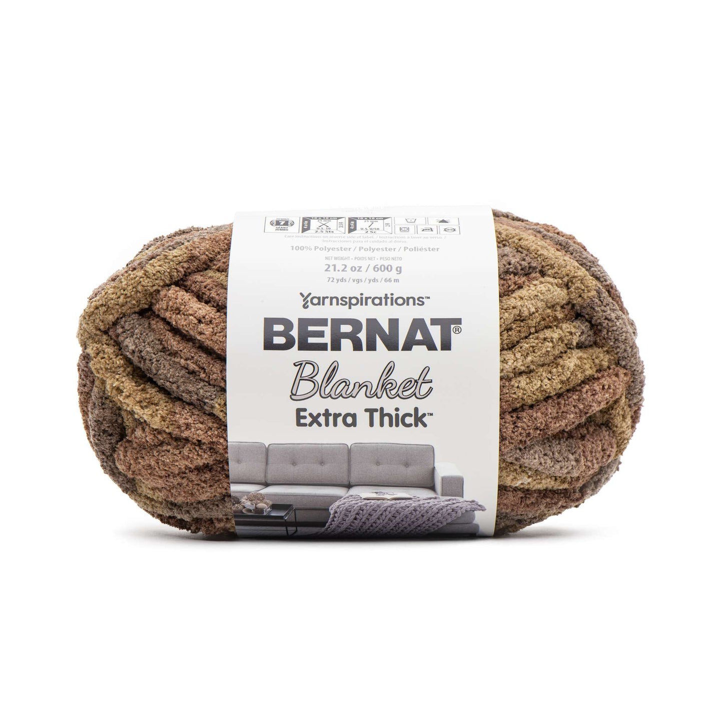 Bernat Blanket Extra Thick Yarn (600g/21.2oz) - Clearance shades