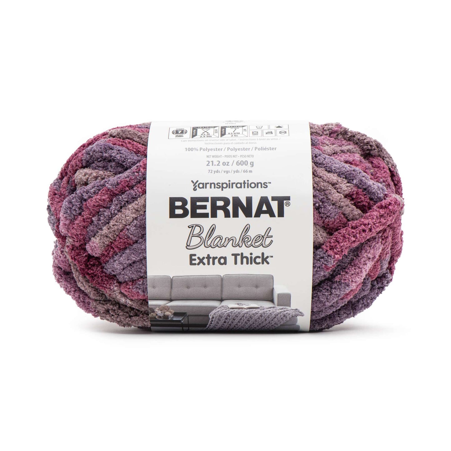 Bernat Blanket Extra Thick Yarn (600g/21.2oz)