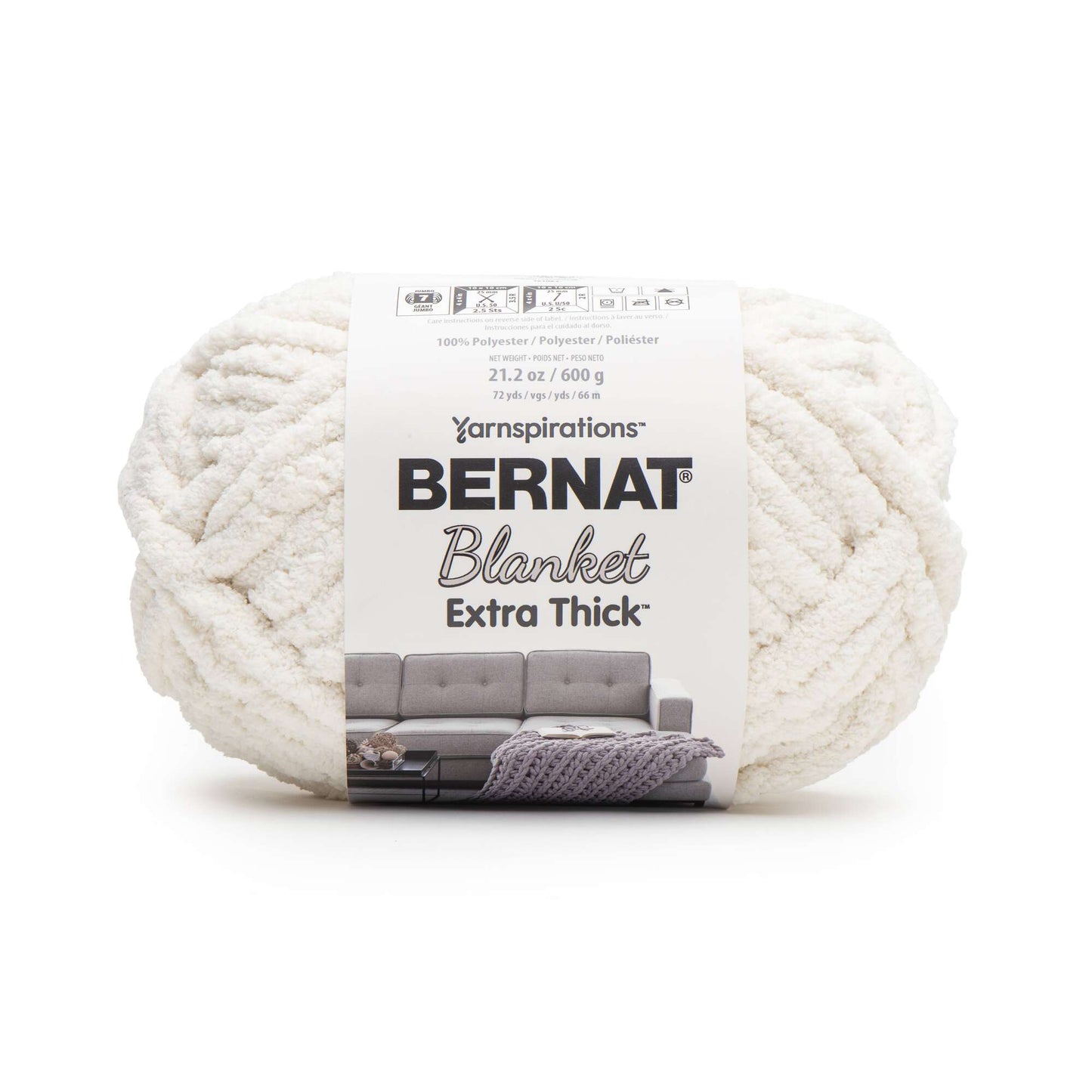 Bernat Blanket Extra Thick Yarn (600g/21.2oz)