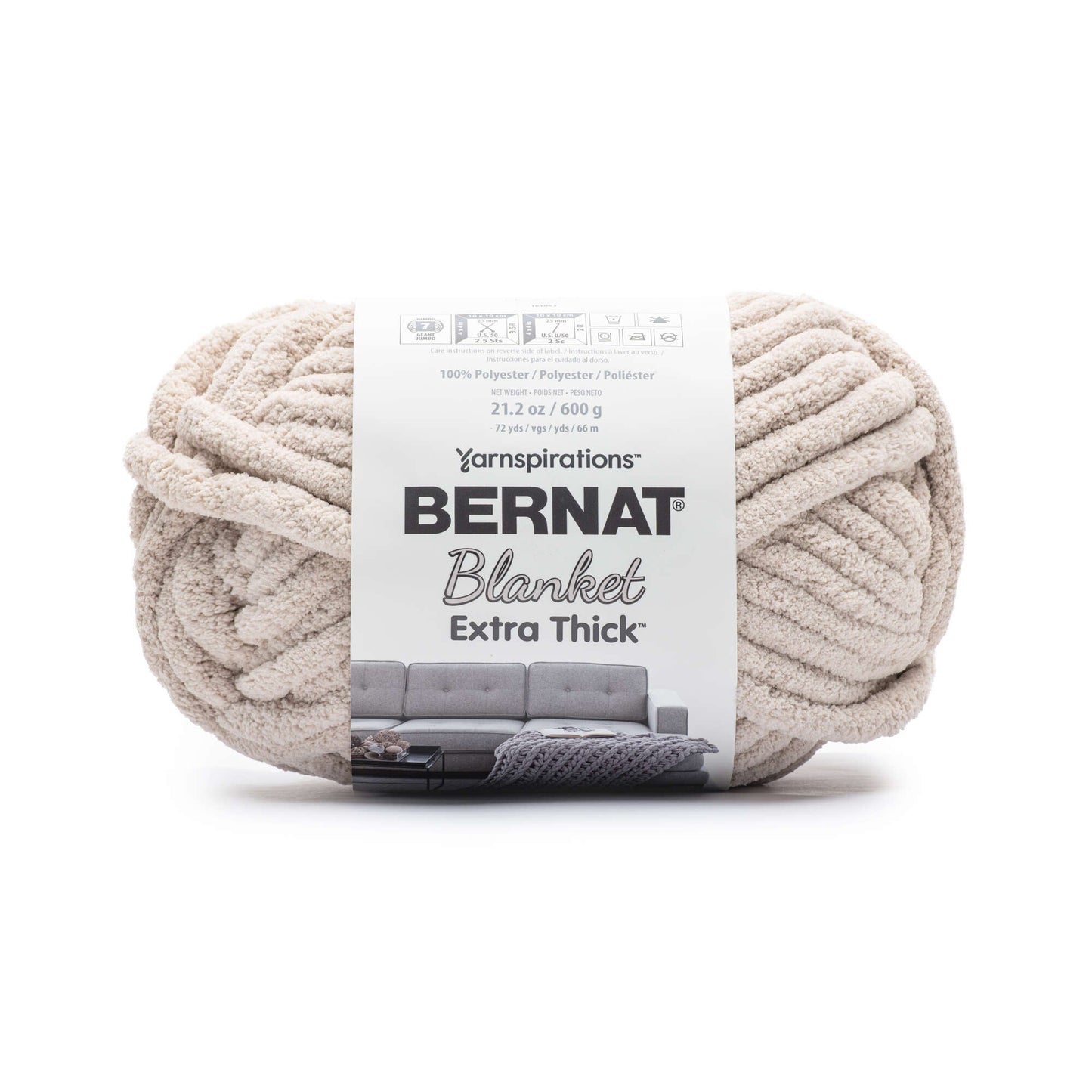 Bernat Blanket Extra Thick Yarn (600g/21.2oz)