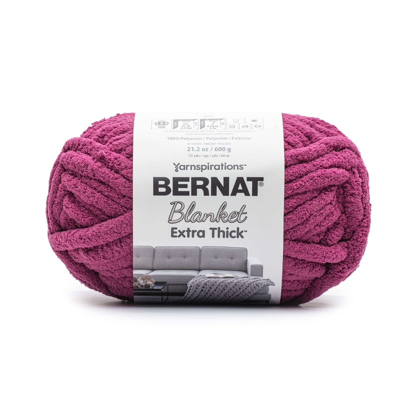 Bernat Blanket Extra Thick Yarn (600g/21.2oz)