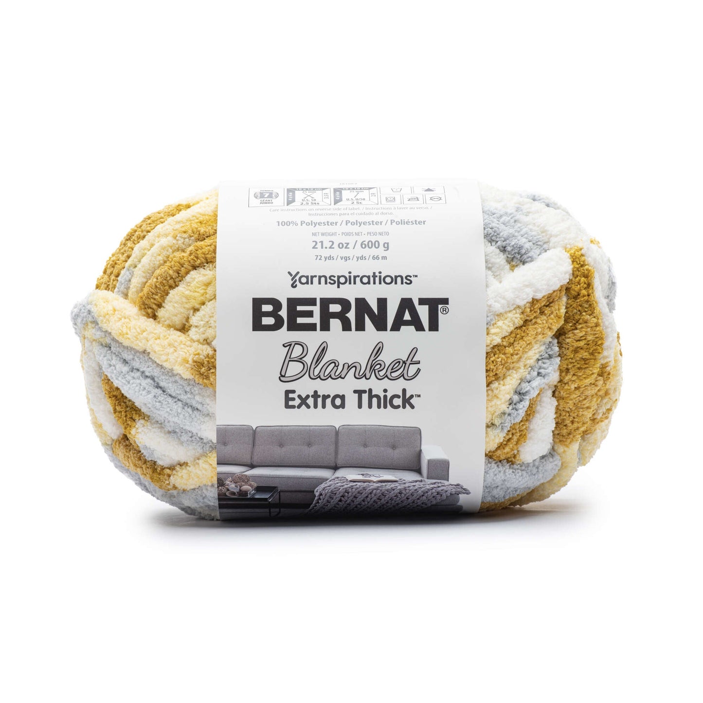 Bernat Blanket Extra Thick Yarn (600g/21.2oz)