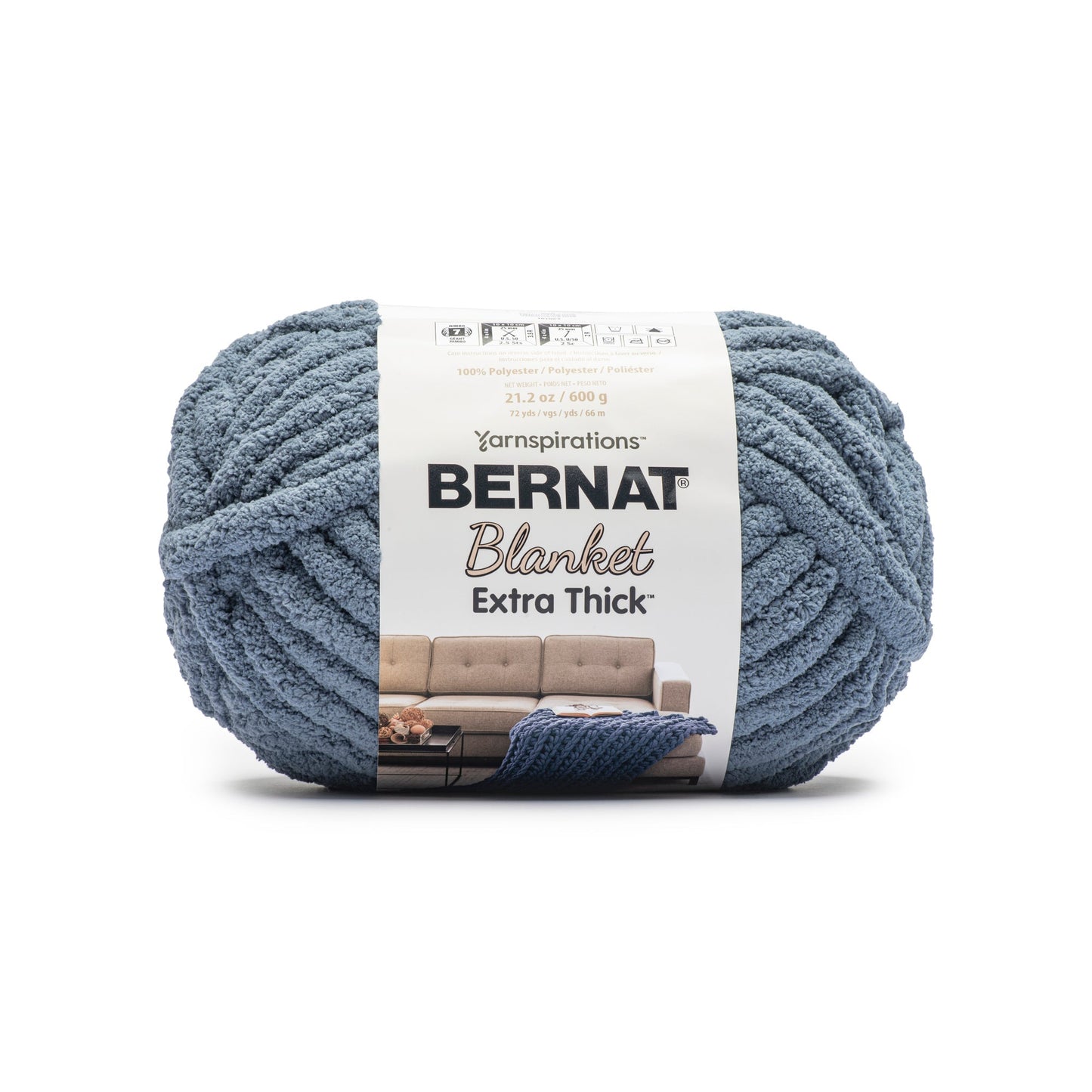 Bernat Blanket Extra Thick Yarn (600g/21.2oz)