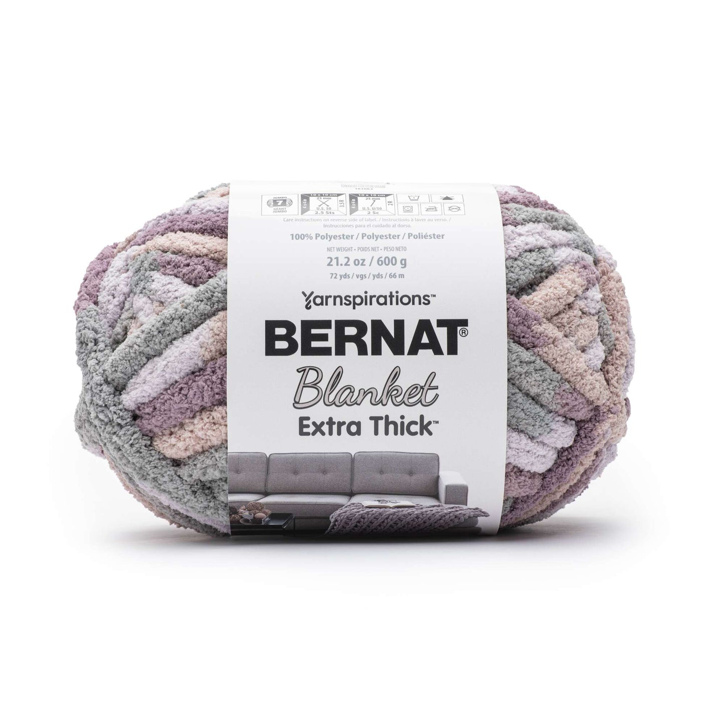 Bernat Blanket Extra Thick Yarn (600g/21.2oz)