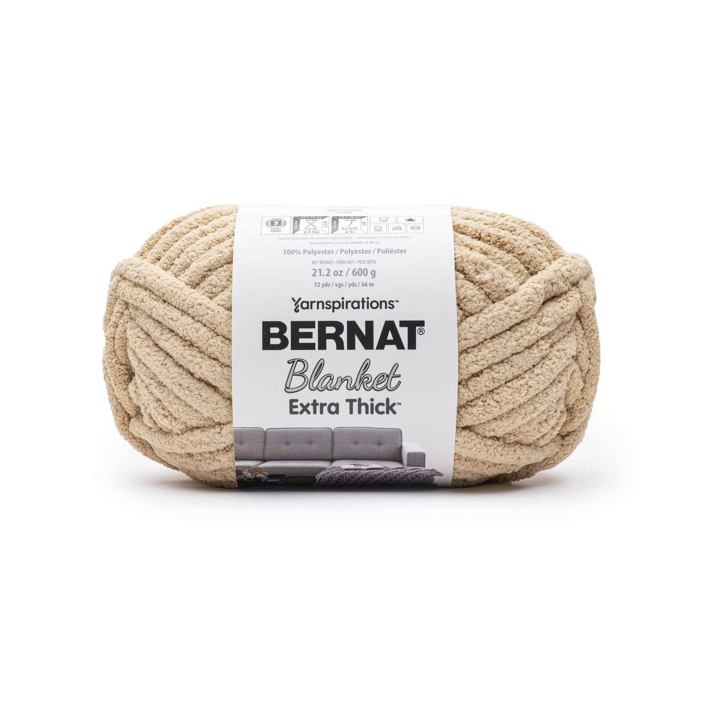 Bernat Blanket Extra Thick Yarn (600g/21.2oz) - Clearance shades