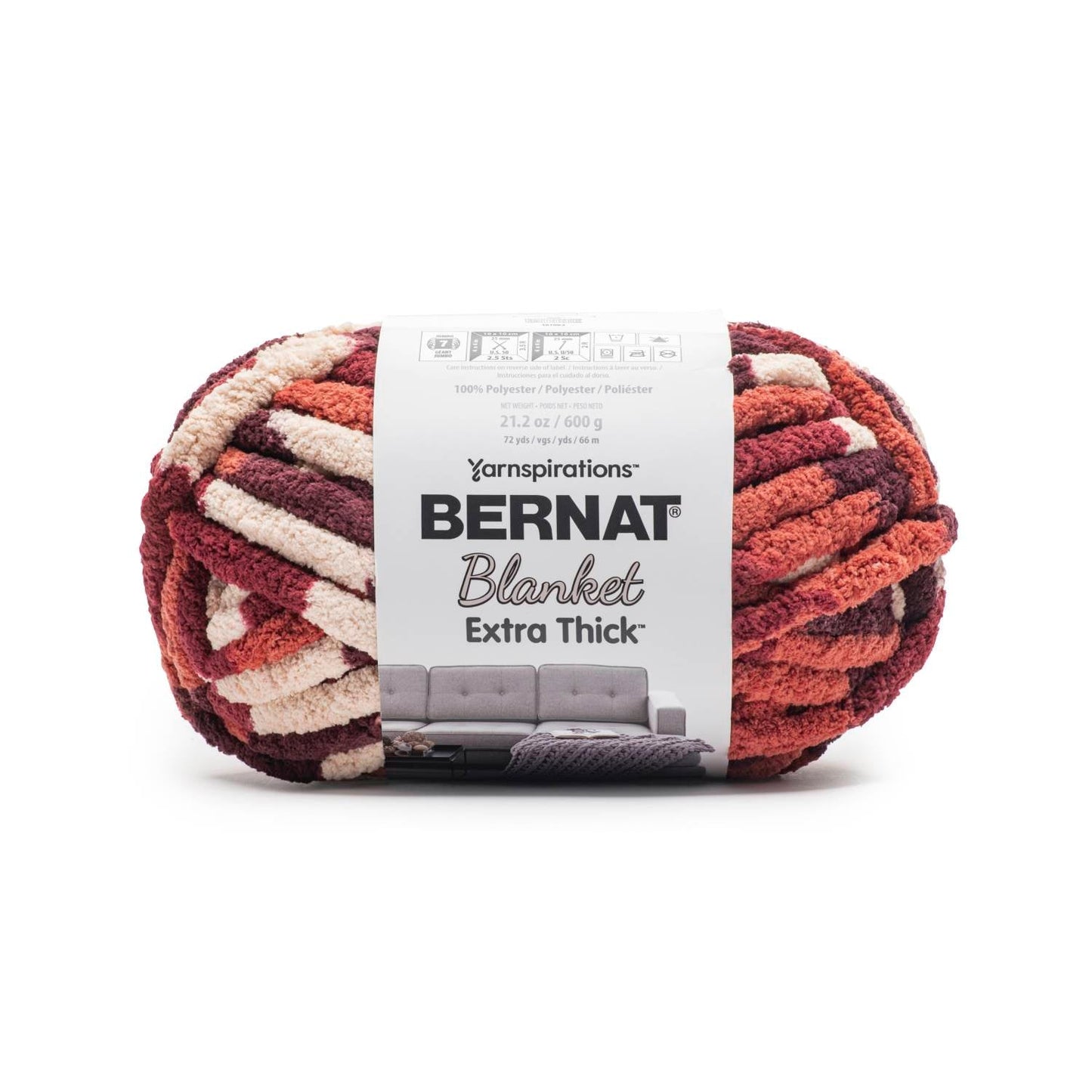 Bernat Blanket Extra Thick Yarn (600g/21.2oz)