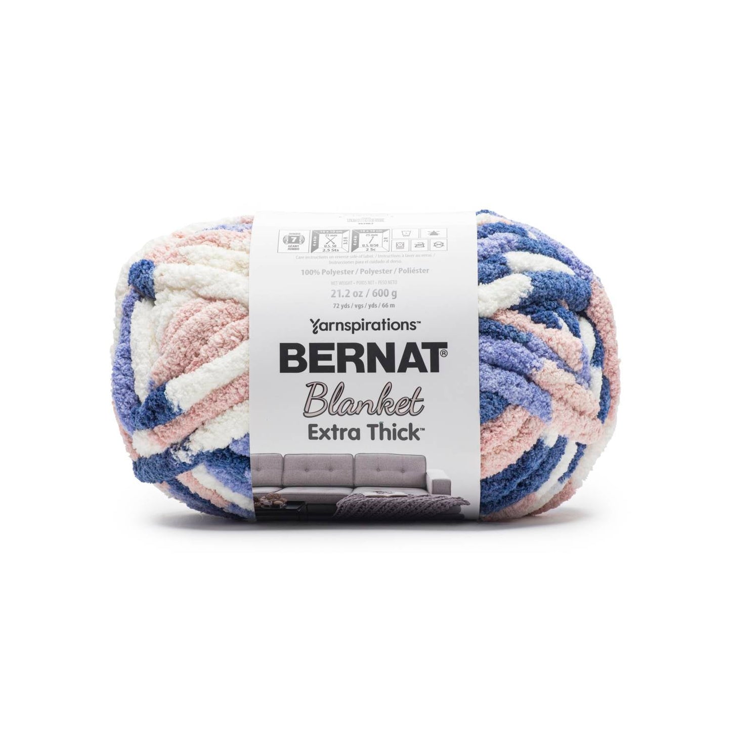 Bernat Blanket Extra Thick Yarn (600g/21.2oz)