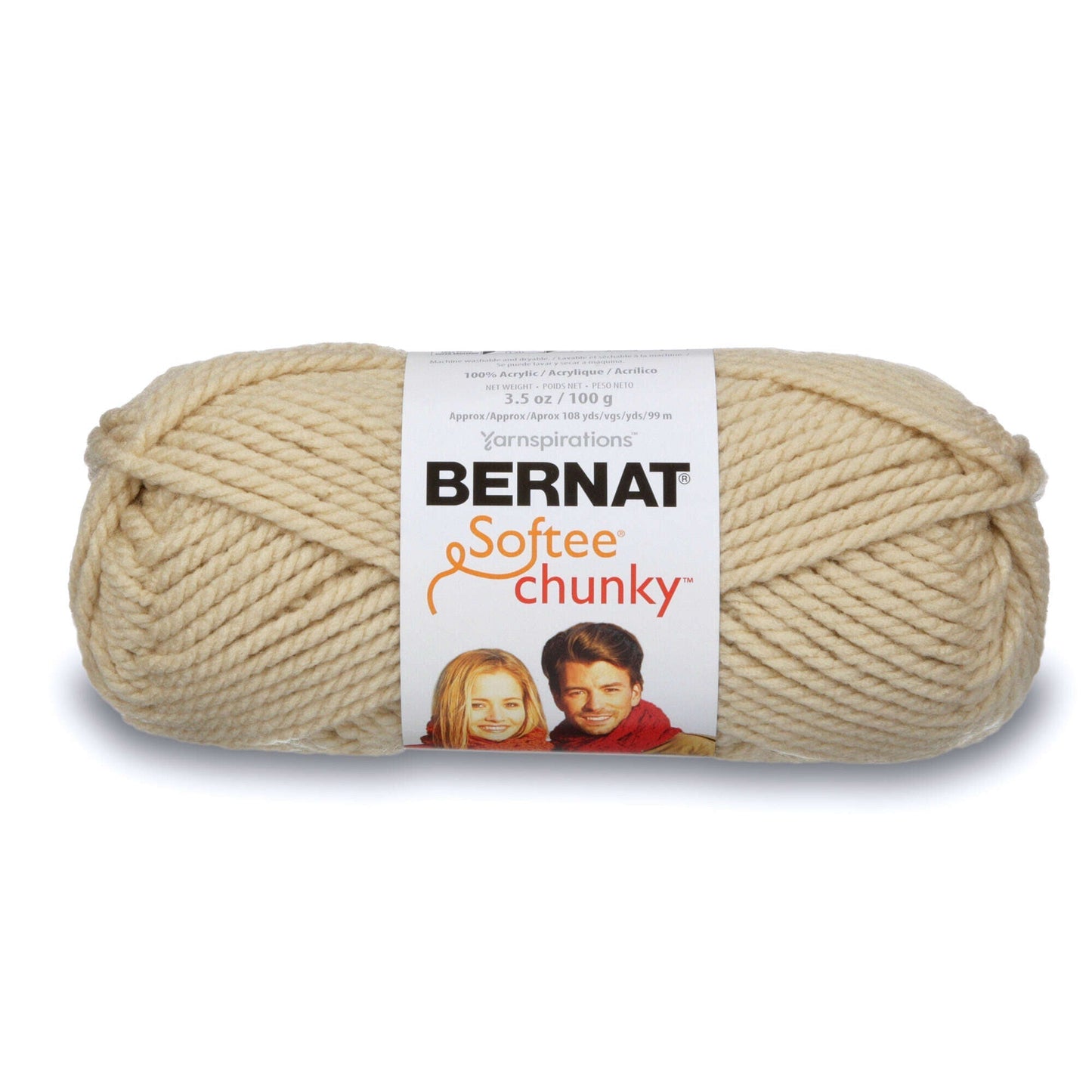 Bernat Softee Chunky Yarn (100g/3.5oz) - Clearance shades