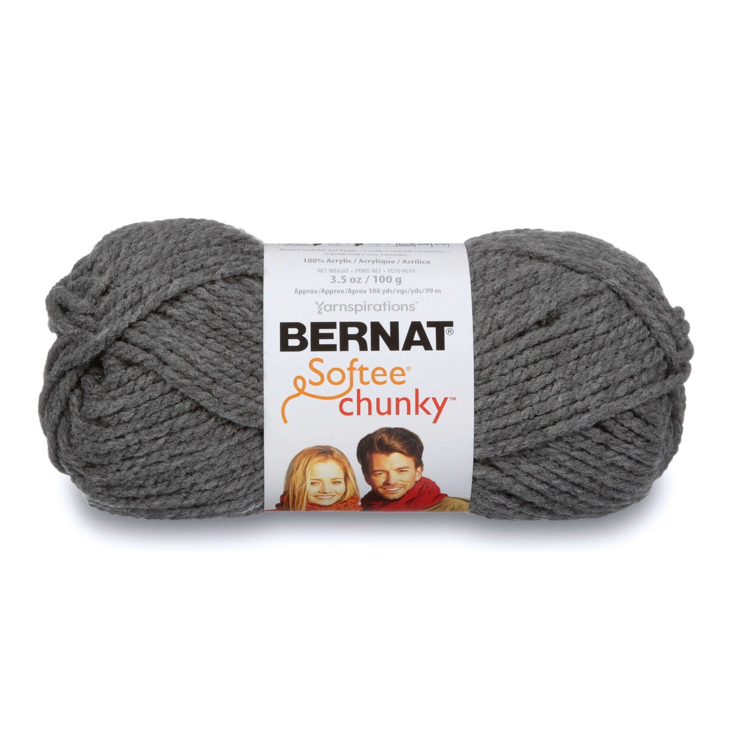 Bernat Softee Chunky Yarn (100g/3.5oz) - Clearance shades