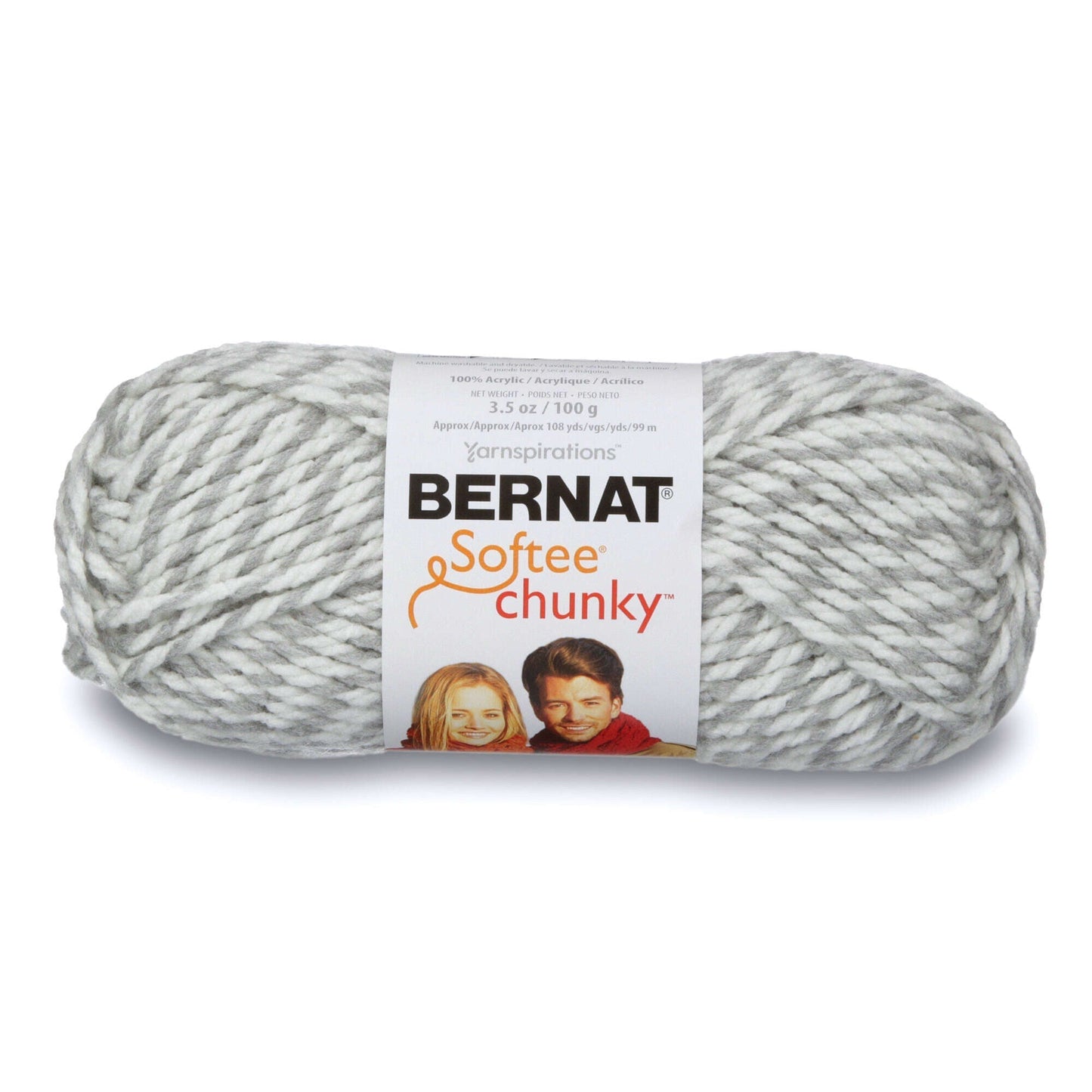 Bernat Softee Chunky Yarn (100g/3.5oz) - Clearance shades