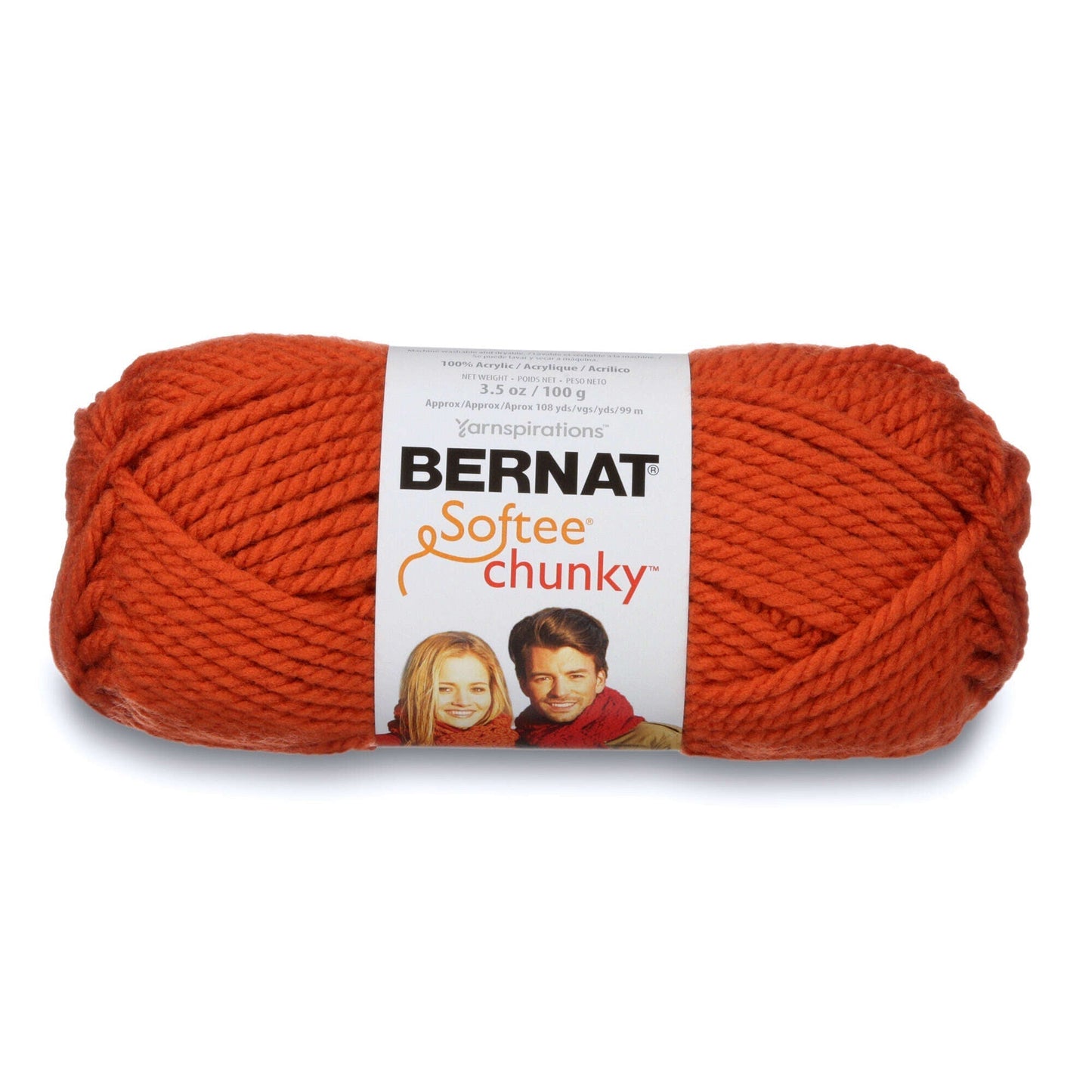 Bernat Softee Chunky Yarn (100g/3.5oz) - Clearance shades