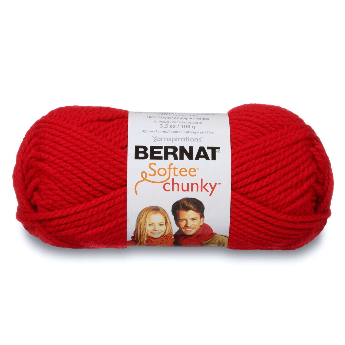 Bernat Softee Chunky Yarn (100g/3.5oz) - Clearance shades