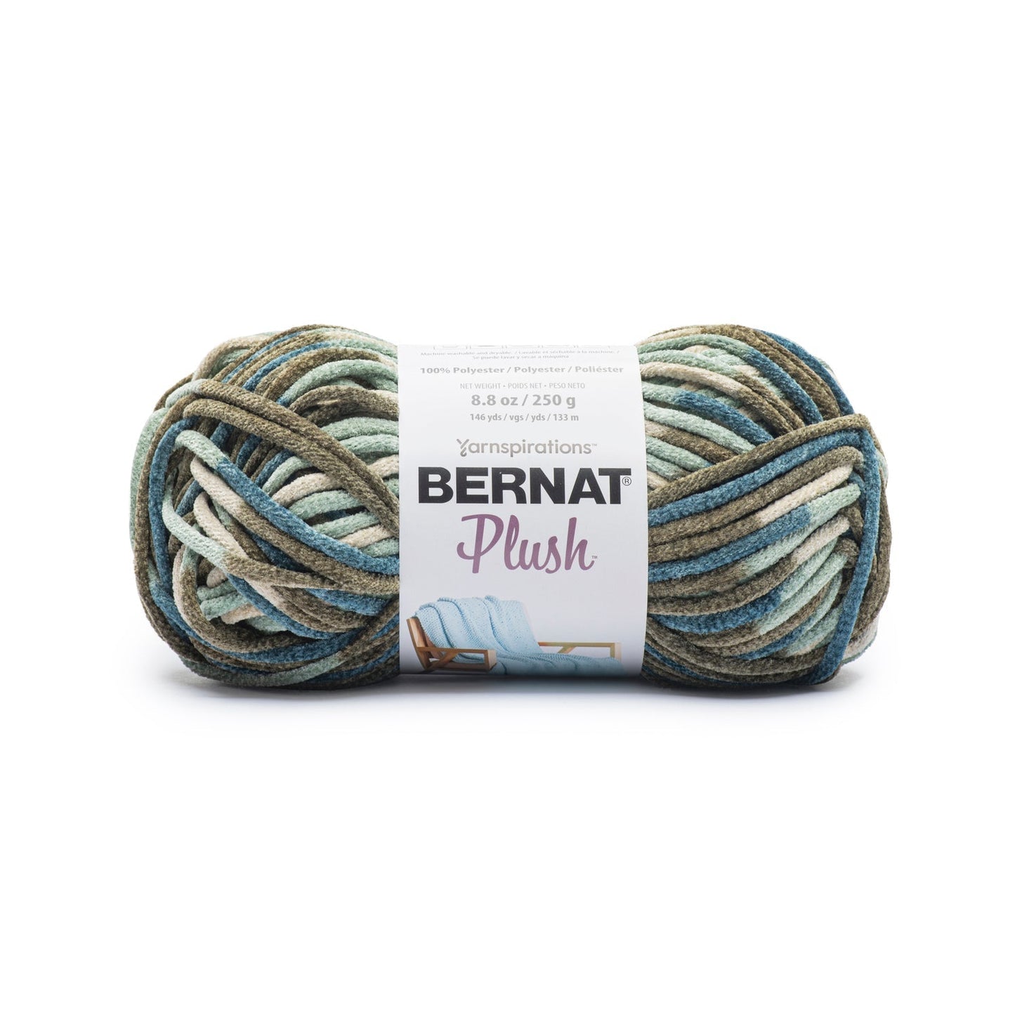 Bernat Plush Yarn (250gr/8.8oz) - Clearance shades