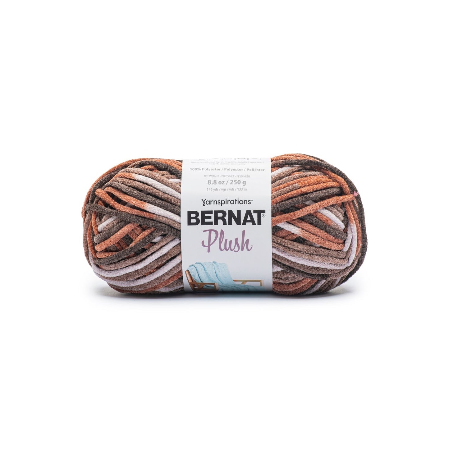 Bernat Plush Yarn (250gr/8.8oz) - Clearance shades