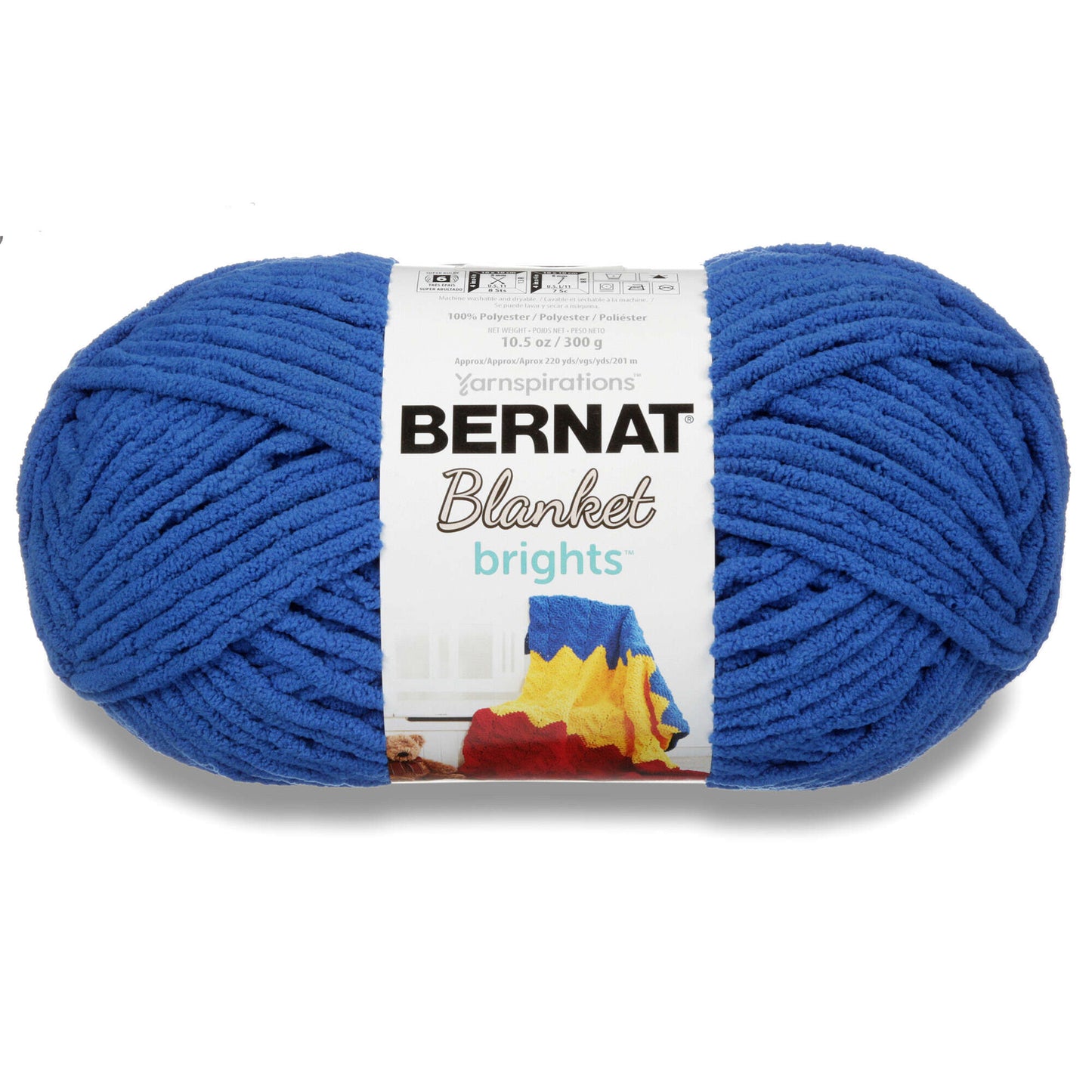 Bernat Blanket Brights Yarn (300g/10.5oz)