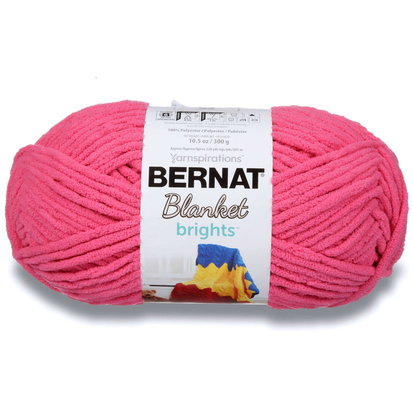 Bernat Blanket Brights Yarn (300g/10.5oz)