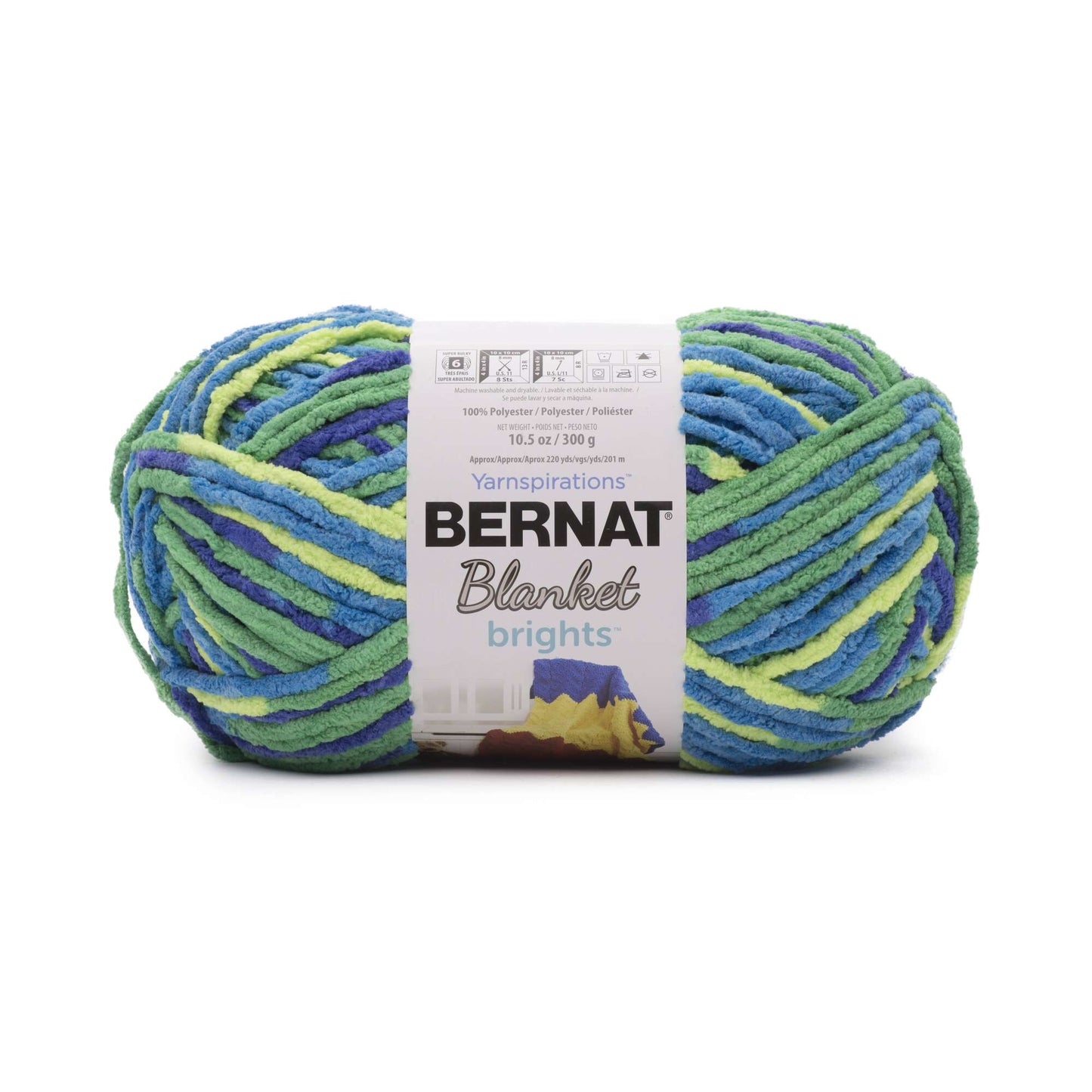 Bernat Blanket Brights Yarn (300g/10.5oz)