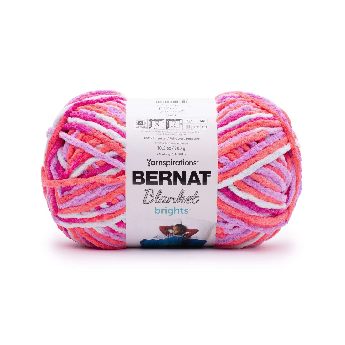 Bernat Blanket Brights Yarn (300g/10.5oz)