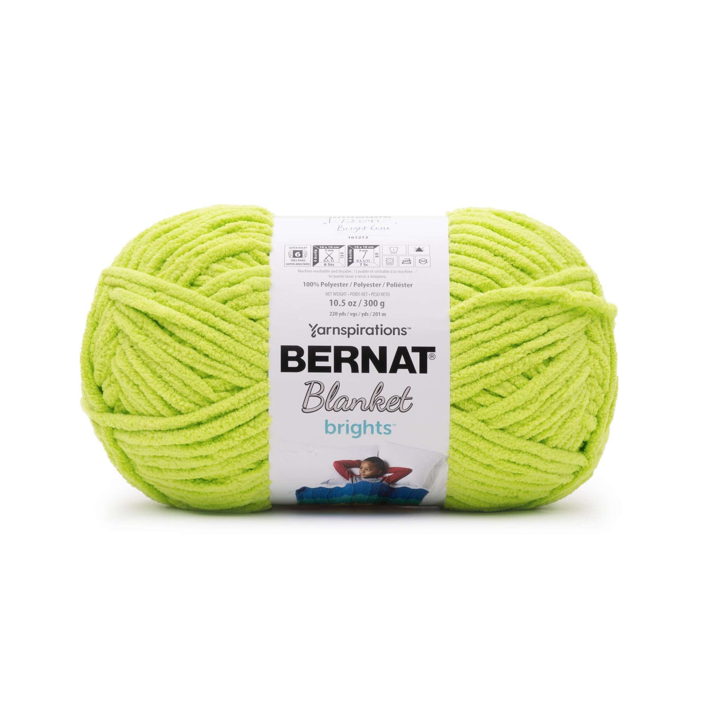 Bernat Blanket Brights Yarn (300g/10.5oz)