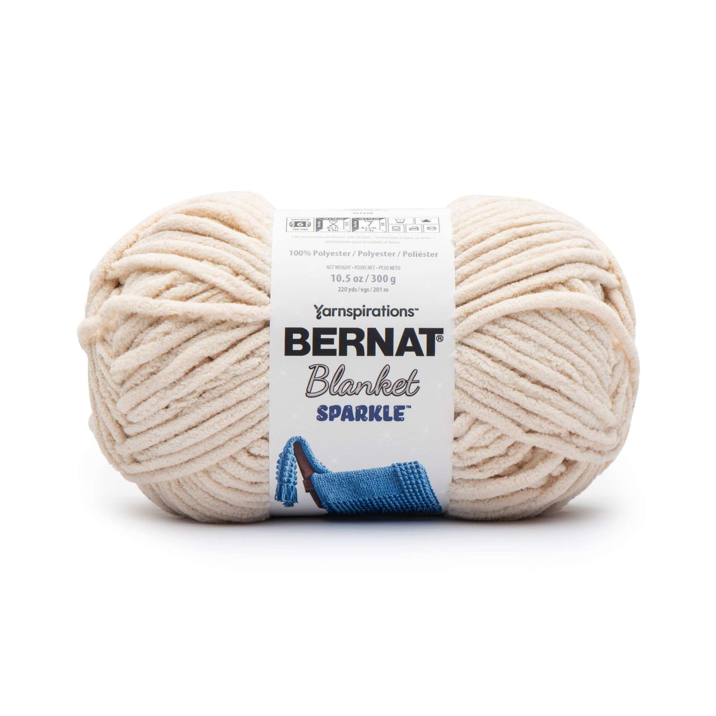 Bernat Blanket Sparkle Yarn (300g/10.5oz)
