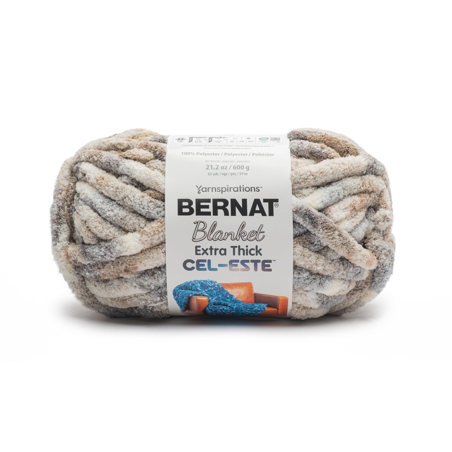 Bernat Blanket Extra Thick Cel-Este Yarn (600g/21.2oz)