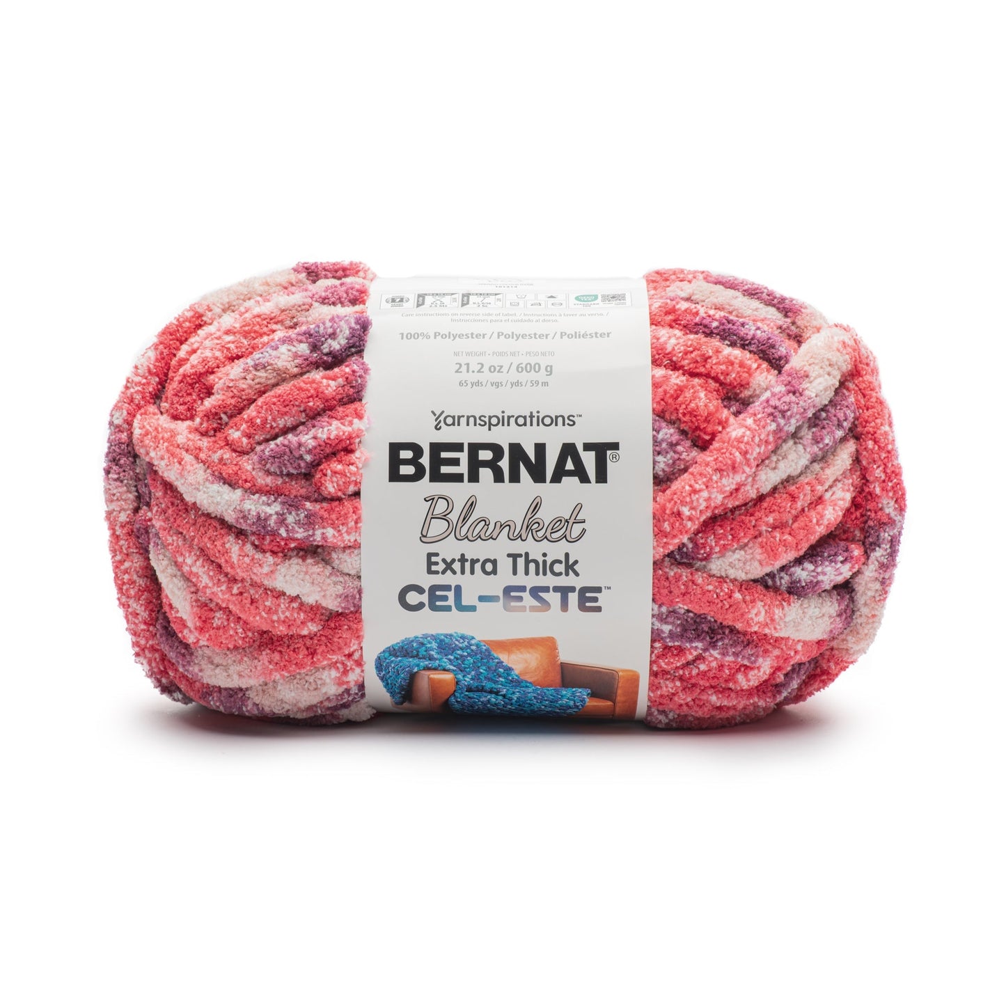 Bernat Blanket Extra Thick Cel-Este Yarn (600g/21.2oz)
